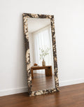 Altan Marble Inlay Floor Mirror