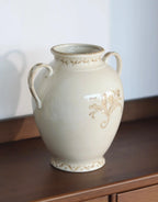 Aurelle Hand-Painted Ceramic Vase Set