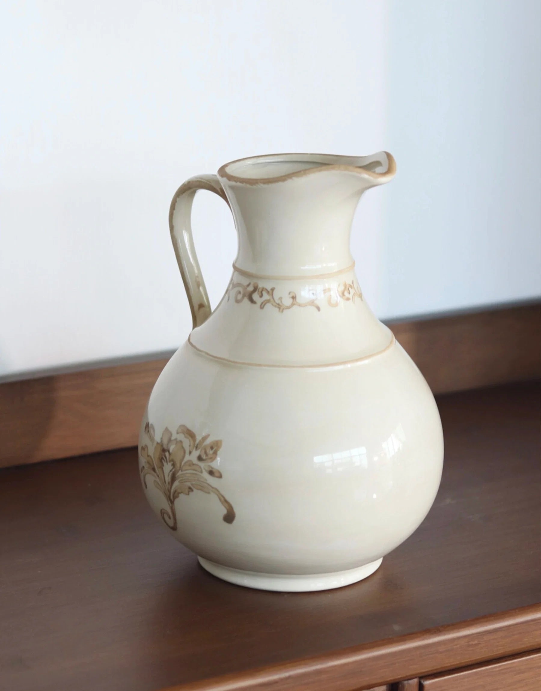 Aurelle Hand-Painted Ceramic Vase Set