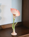 Calla Lily Ceramic Candle Holder