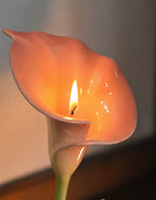 Calla Lily Ceramic Candle Holder
