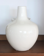Contera Floral Relief Ceramic Vase