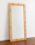 Divya Burl Wood Floor Mirror