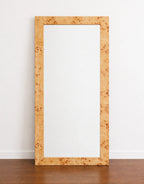 Divya Burl Wood Floor Mirror