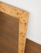 Divya Burl Wood Floor Mirror