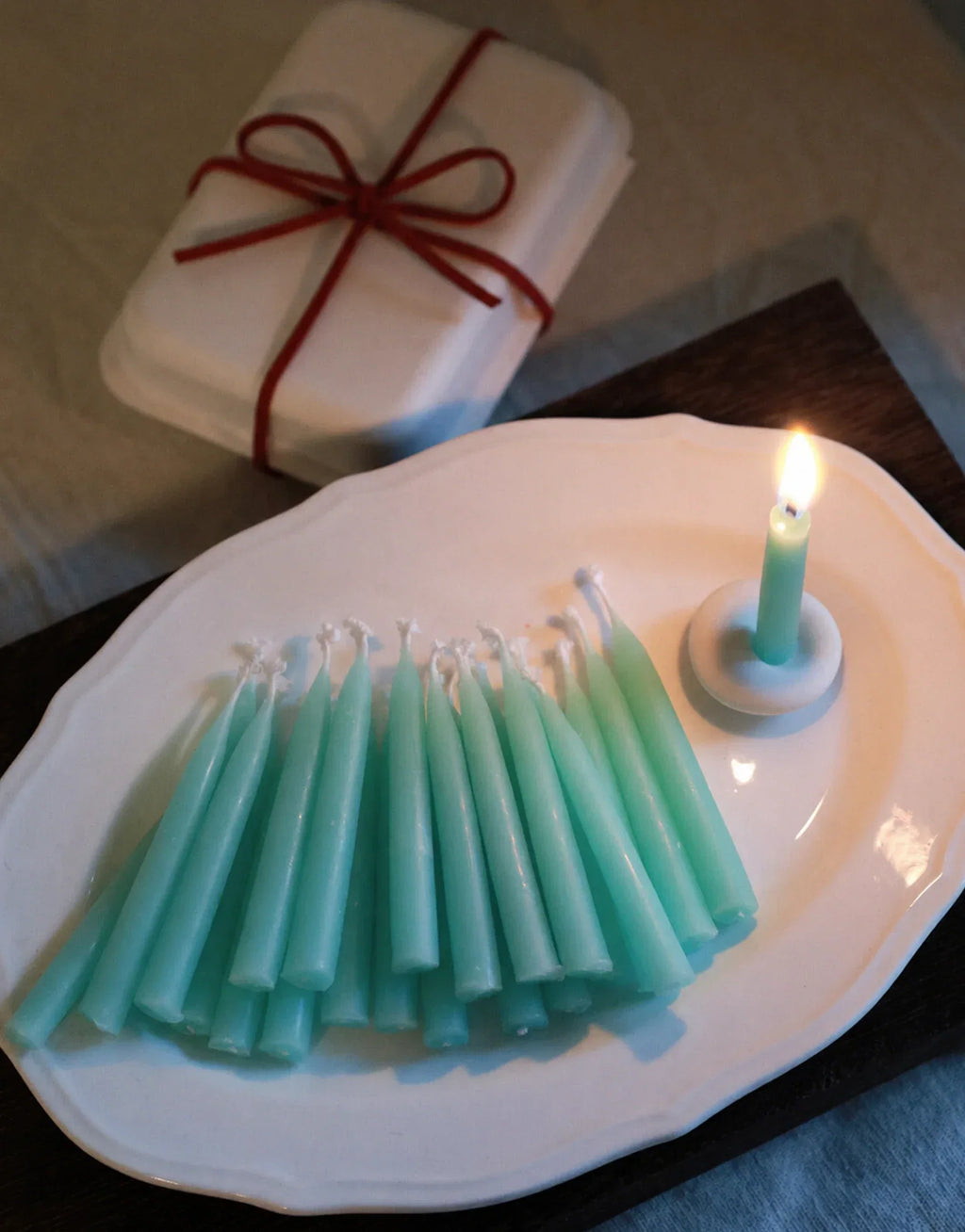 Ice & Fire Mini Beeswax Candle Gift Set
