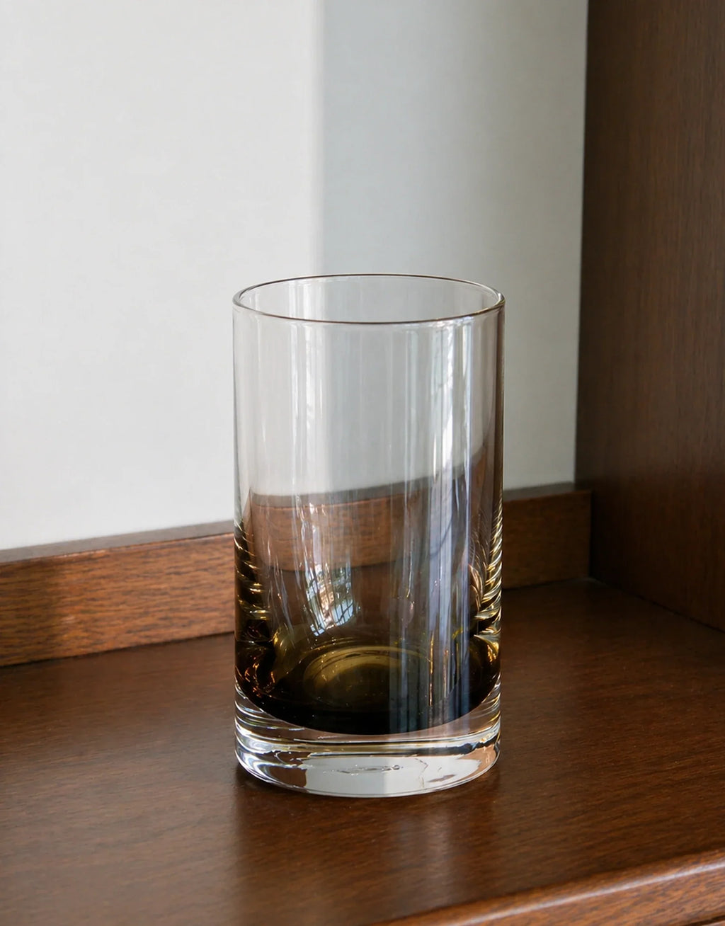 Kelly Amber Gradient Crystal Glasses