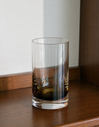 Kelly Amber Gradient Crystal Glasses