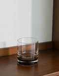 Kelly Amber Gradient Crystal Glasses
