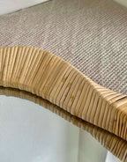 Lydia Handwoven Rattan Wall Mirror