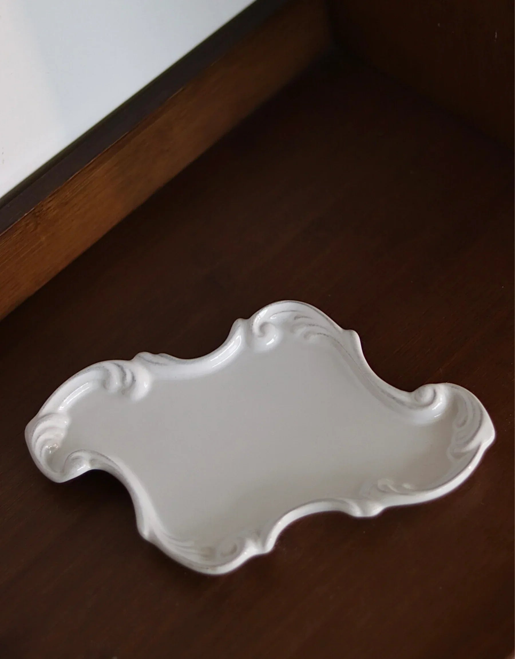 Myles Sculpted Square Decorative Tray