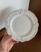Pinot Vintage-Inspired Embossed Ceramic Tray